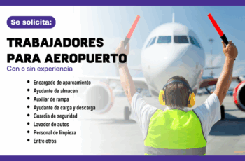 Oportunidad de empleo en Aeropuerto