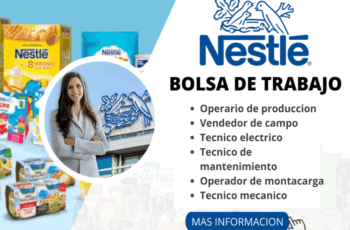 Bolsa de trabajo Nestlé Argentina: Postulaciones abiertas