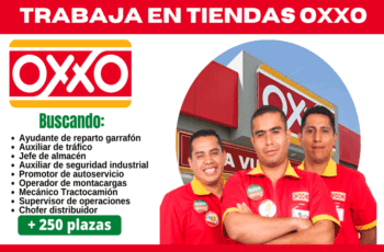 OXXO está contratando personal para tiendas en todo el país