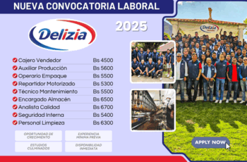 Delizia abre convocatoria nacional ¡nuevas plazas laborales!