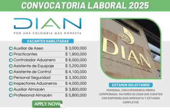 DIAN anuncia convocatoria nacional para nuevos talentos en sus oficinas y áreas administrativas a nivel país