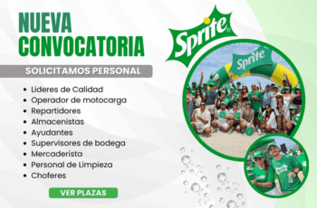 Sprite está contratando 💼 ¡Haz que tu carrera burbujee!