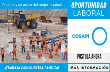 COSAPI abre convocatoria nacional ¡nuevas plazas laborales!