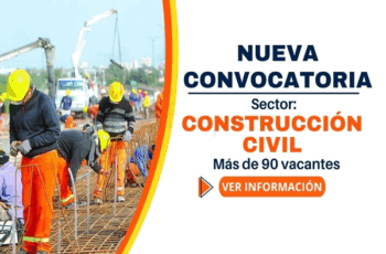 Se busca nuevo talento para trabajadores de construcción a nivel nacional