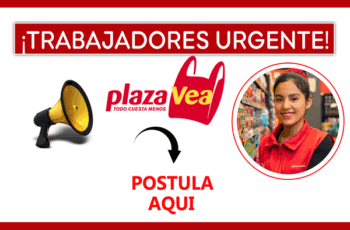 Plaza Vea abre convocatoria nacional para nuevos talentos