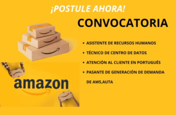 Empleos en Amazon, nuevas vacantes disponibles