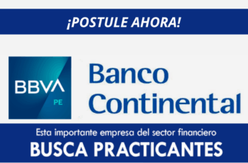 Convocatoria laboral BBVA Continental Perú 2025