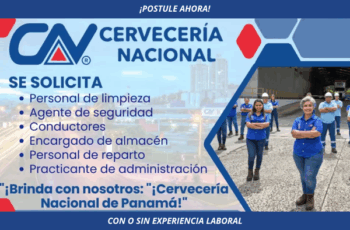 Vacantes en Cervecería Nacional de Panamá