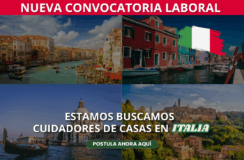 Nuevas oportunidades laborales cuidando casas en Italia