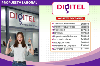 Empleos en Digitel, oportunidades en telecomunicaciones