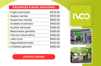 Trabaja en IVOO: ofertas laborales actualizadas