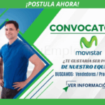 Ofertas de trabajo en Movistar, postula hoy