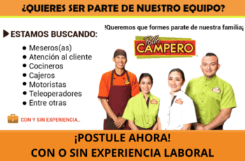 Ofertas de Trabajo en Pollo Campero, postula hoy