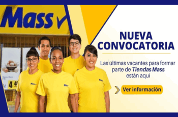 Nuevas vacantes en Tiendas Mass
